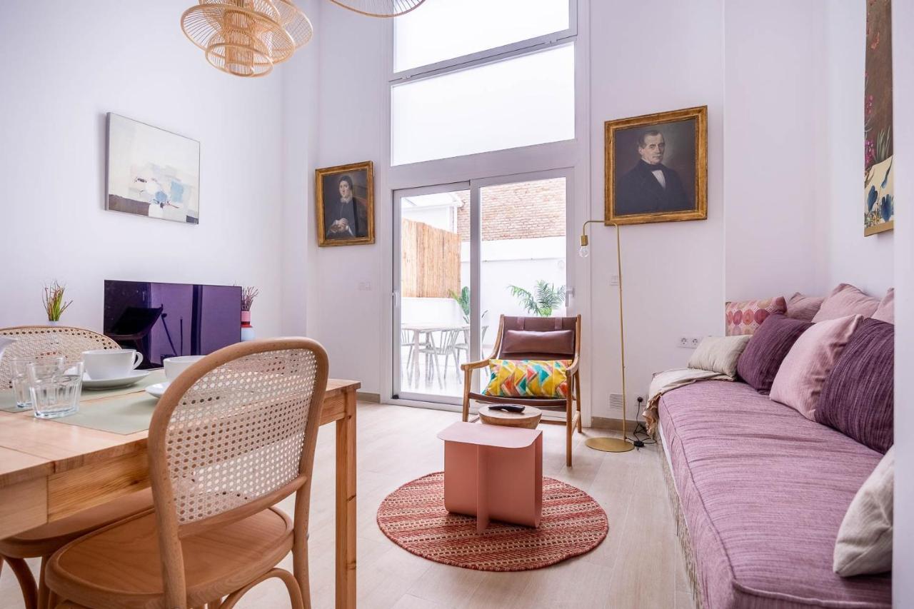 Appartamento Pop Art Historia De Conde Negro Con Patio Privado Siviglia Esterno foto